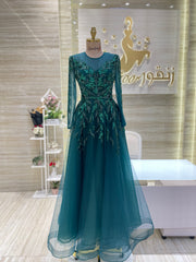 Readymade evening gown